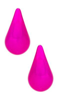 8 Other Reasons Droplet Earring in Fuchsia.