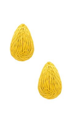 8 Other Reasons Droplet Earring in Yellow.