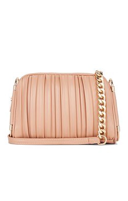 8 Other Reasons Fringe Bag in Peach.