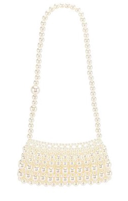8 Other Reasons Pearl Shoulder Bag in Ivory.