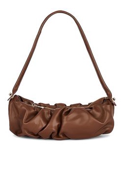 8 Other Reasons Puff Shoulder Bag in Brown.