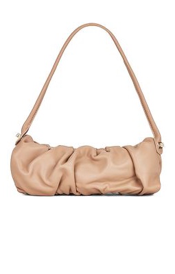 8 Other Reasons Puff Shoulder Bag in Tan.