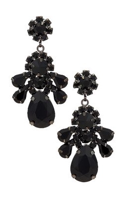 8 Other Reasons Queen Bee Earrings in Black.