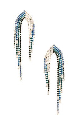 8 Other Reasons Raindrop Earrings in Blue.