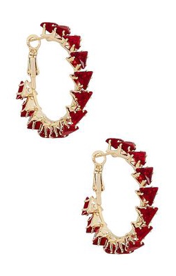 8 Other Reasons Ruby Hoops in Red.