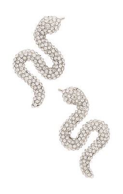 8 Other Reasons Serpent Studs in Metallic Silver.