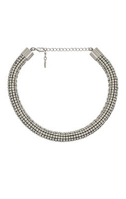 8 Other Reasons Shimmer And Shine Necklace in Metallic Silver.
