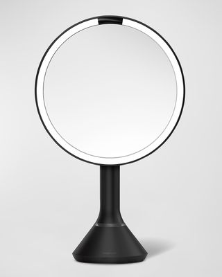 8 Sensor Makeup Mirror with Brightness Control, Matte Black