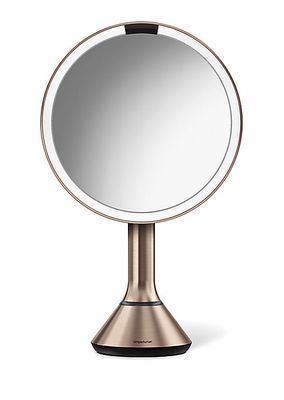 8" Sensor Makeup Mirror With Brightness Control