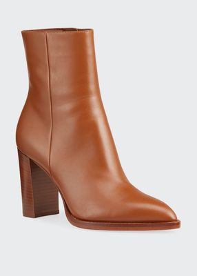 85mm Point-Toe Double-Sole Booties