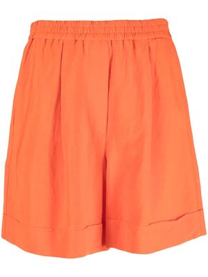 8pm elasticated-waist shorts - Orange