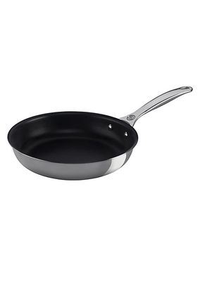 9.5" Deep Nonstick Stainless Steel Fry Pan