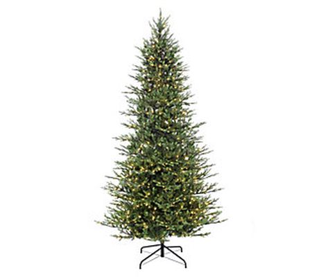 9' PreLit Slim Balsam Fir Artificial Tree 800 C lear Lights