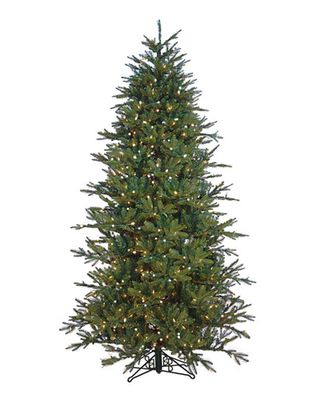9' Slim Alaskan Deluxe LED Prelit Christmas Tree