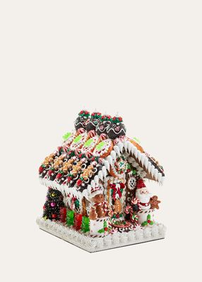 9" Small Gingerbread House Christmas Decor - Limited Edition