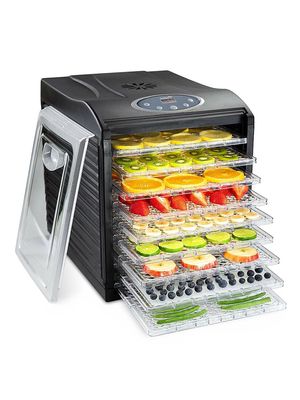 9 Tray Food Dehydrator Machine - Black - Black