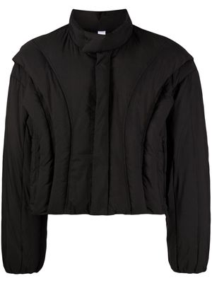 A.A. Spectrum Powders mock-neck padded jacket - Black