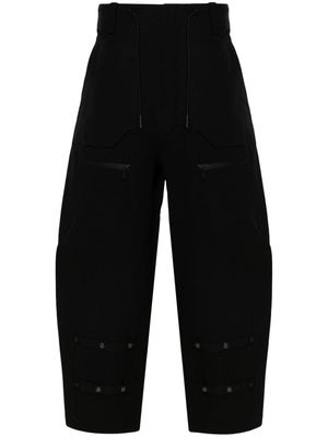 A.A. Spectrum Stormers mid-rise tapered-leg trousers - Black