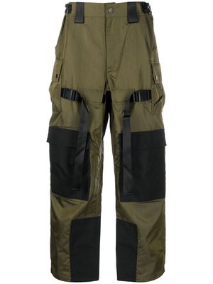 A.A. Spectrum straight-leg cargo trousers - Green
