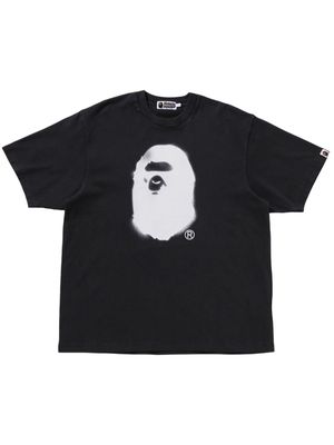 A BATHING APE® Ape Head cotton T-shirt - Black