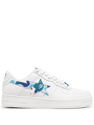 A BATHING APE® Bape Sta low-top leather sneakers - White