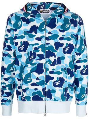 A BATHING APE® Big ABC Camo Shark hoodie - Blue
