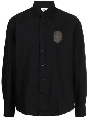 A BATHING APE® button-up shirt - Black