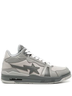 A BATHING APE® Clutch STA leather sneakers - Grey