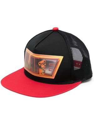 A BATHING APE® colour-block baseball cap - Black