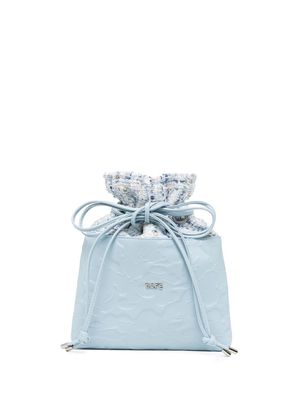 A BATHING APE® drawstring pouch bag - Blue