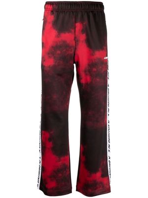 A BATHING APE® elasticated-waistband track pants - Red