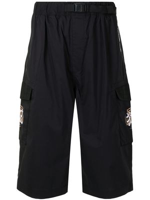 A BATHING APE® embroidered kanji shorts - Black