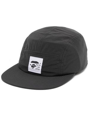 A BATHING APE® logo-patch cap - Black