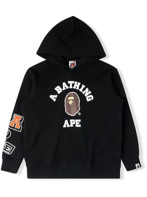 A BATHING APE® multi font hoodie - Black
