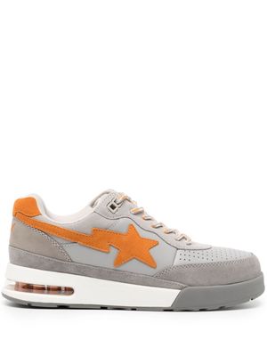 A BATHING APE® Road STA #1 leather sneakers - Grey