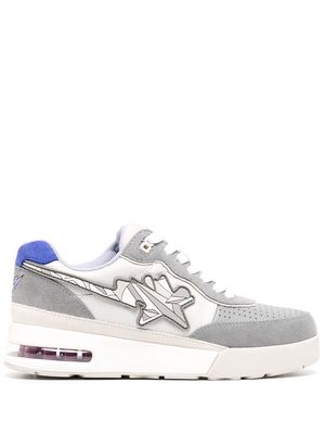 A BATHING APE® ROAD STA panelled sneakers - Grey