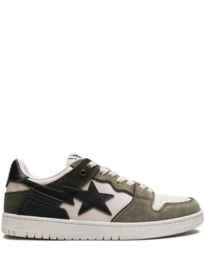 A BATHING APE® Sk8 Sta #4 M1 "Olive Darb" sneakers - Green