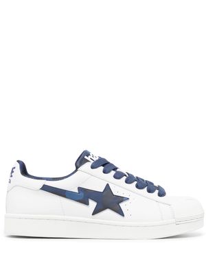 A BATHING APE® Skull STA logo-print sneakers - Blue