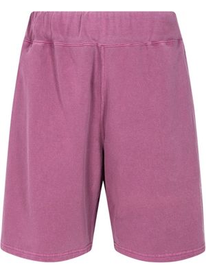 A BATHING APE® Wide Index Card shorts - Purple