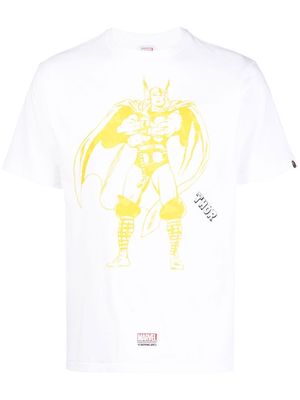 A BATHING APE® x Marvel Thor print T-shirt - White