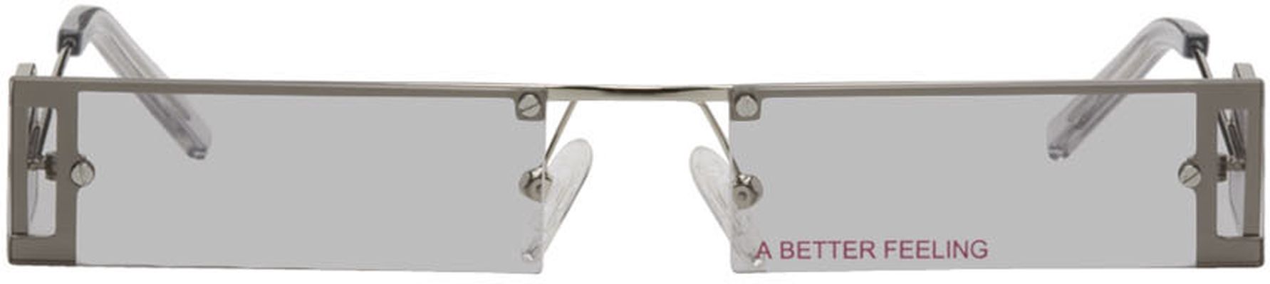 A BETTER FEELING Silver 1EIGHTY Sunglasses