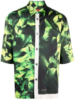 A BETTER MISTAKE all-over graphic-print shirt - Black