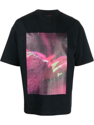A BETTER MISTAKE graphic-print organic cotton T-shirt - Black