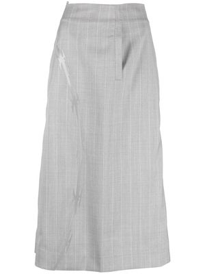 A BETTER MISTAKE high-waisted skirt - Grey