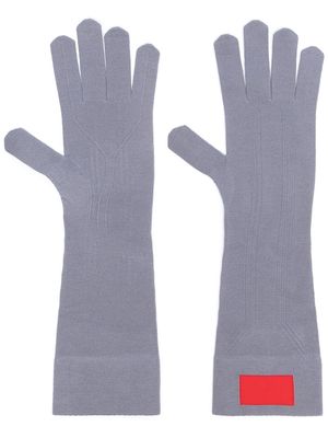 A BETTER MISTAKE Persona knit gloves - Blue