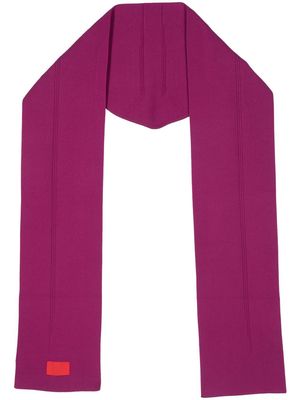 A BETTER MISTAKE Persona knitted scarf - Purple