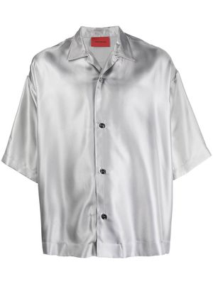 A BETTER MISTAKE short-sleeve silk shirt - Grey
