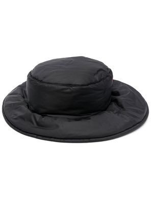 A BETTER MISTAKE Stay Puffy bucket hat - Black