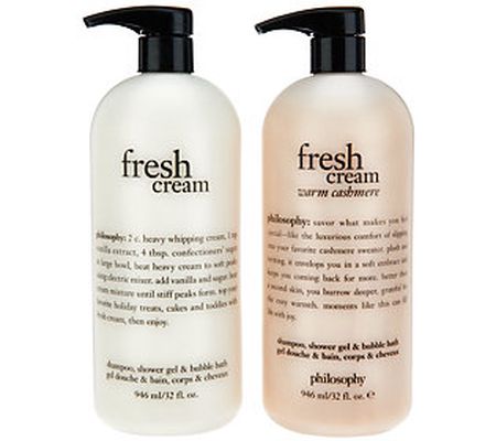 A-D philosophy super-size shower gel duo Auto-Delivery