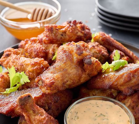 A-D SH2/12 Corky's 4-lbs Roasted Chicken Wings Auto-Delivery